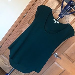 Green blouse